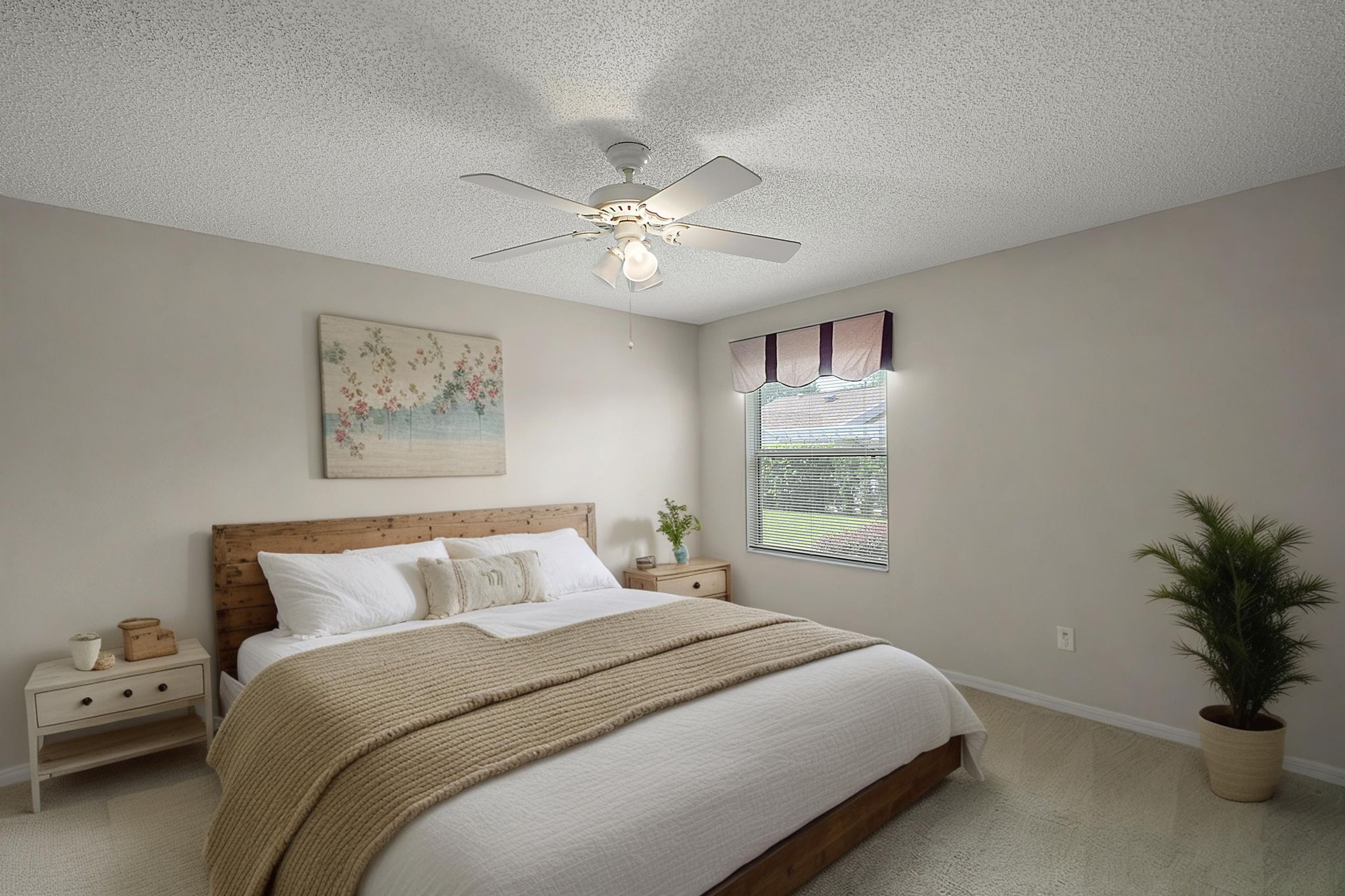 Virtually Staged- Primary Bedroom
