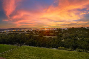 Virtual Twilight View from Balcony