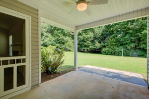 9 Ext Back Patio w Yard View B