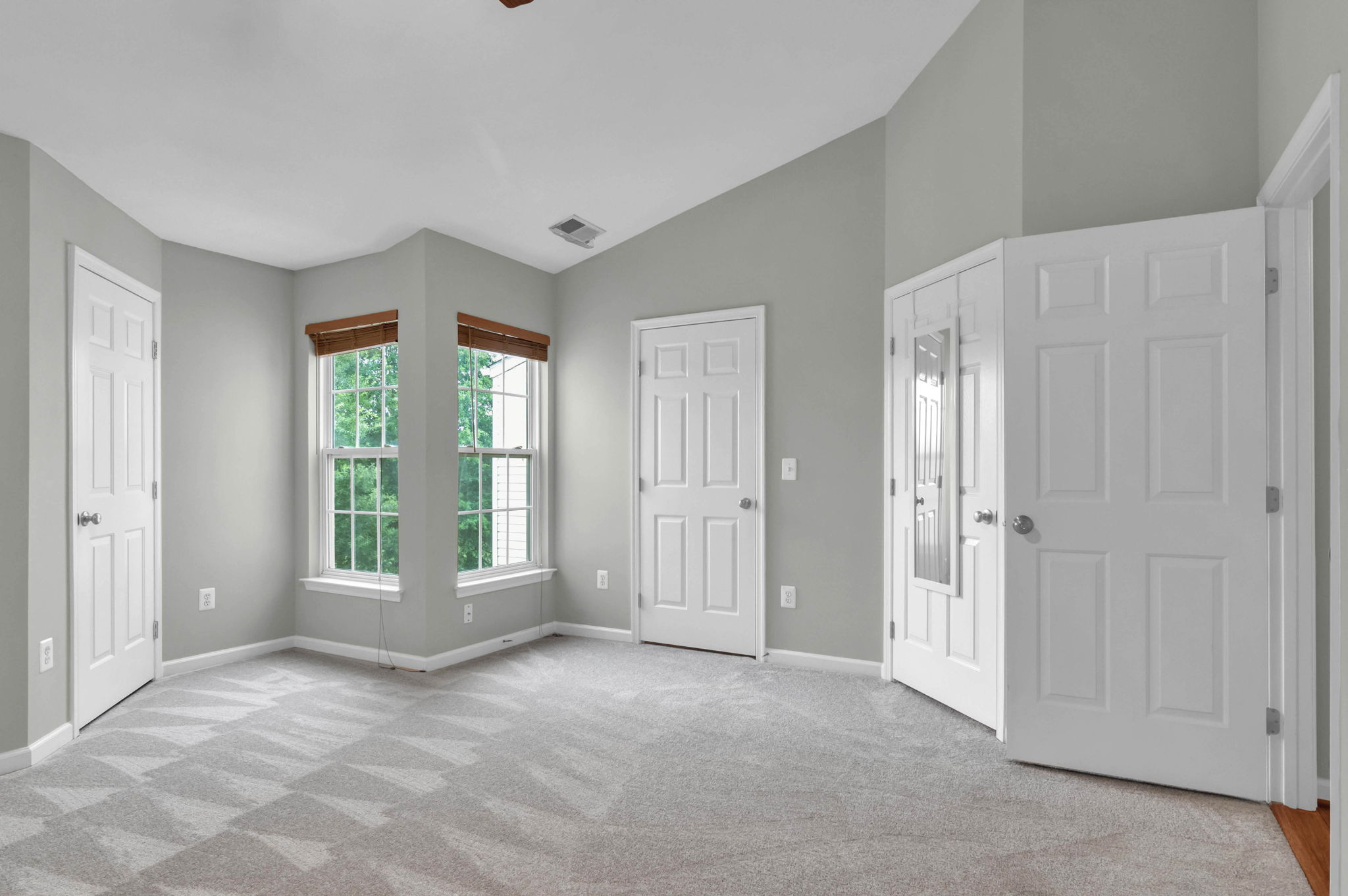 2- walk-in closets!