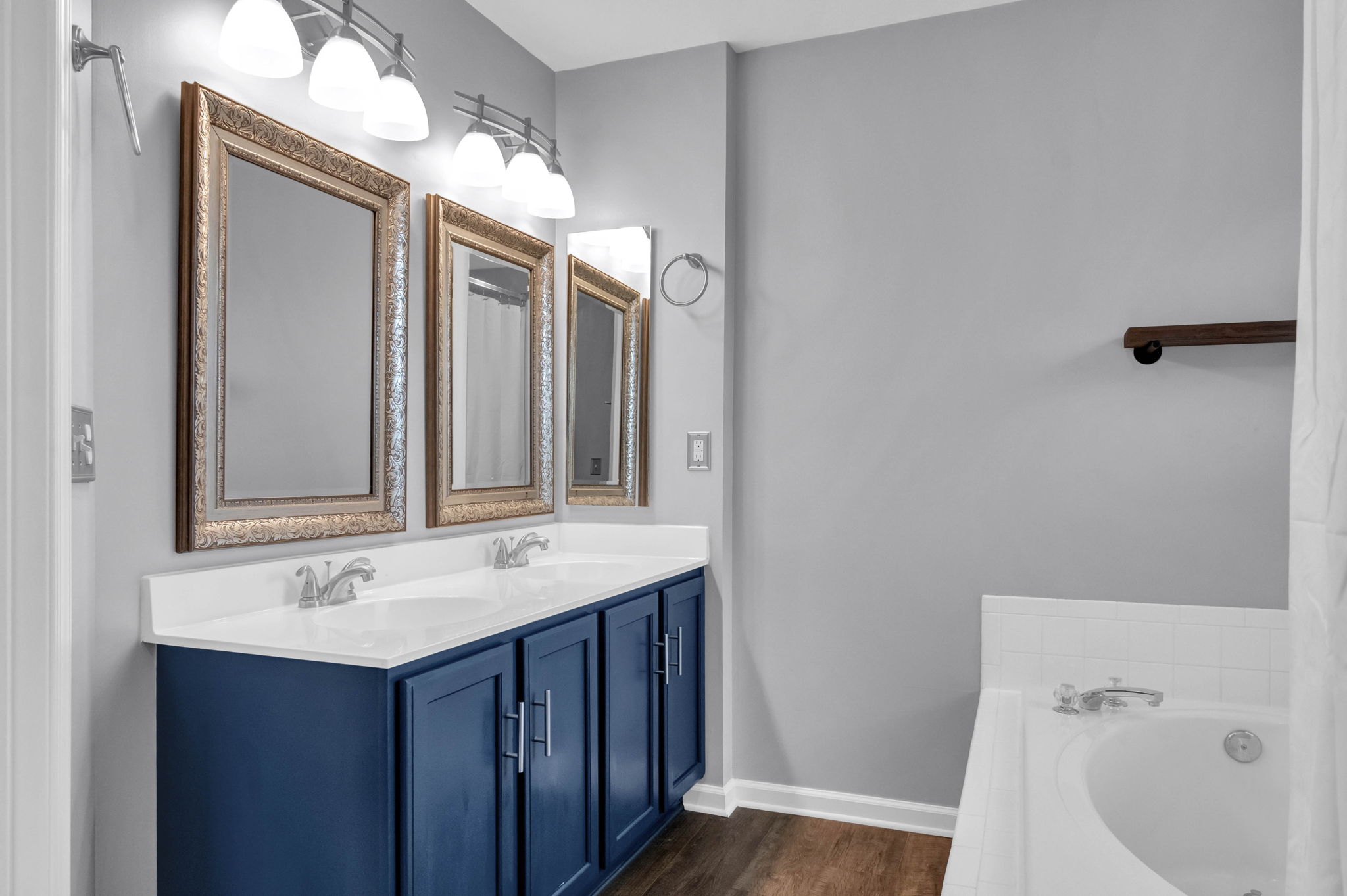 Twin sinks!
