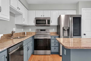 Granite counter tops!