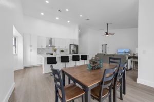 Dining to Kitchen