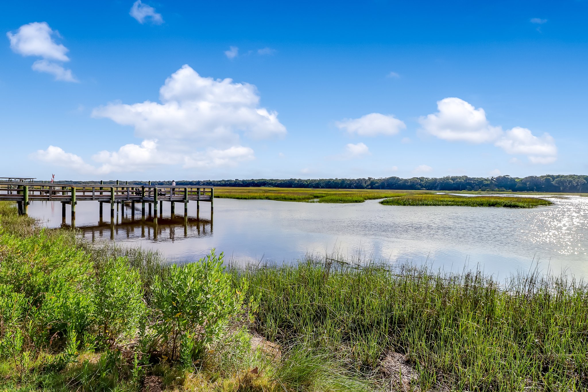 Fishing Pier and Kayak launch - you go right by the Amelia Island Lighthouse, the oldest in Florida, built in 1838