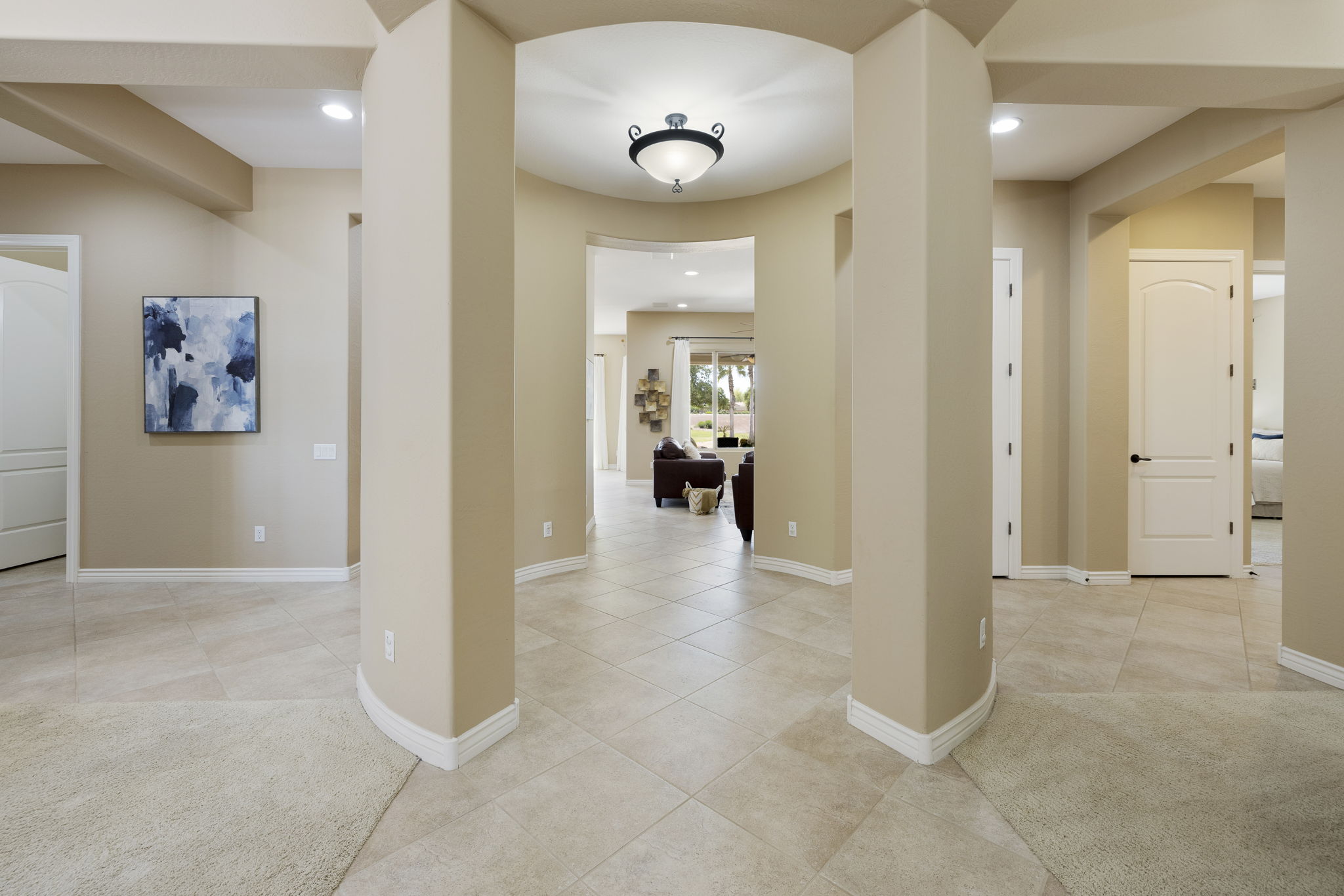 Impressive Entrance with wide halways