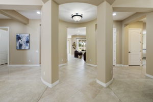 Impressive Entrance with wide halways