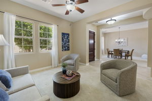Front living space