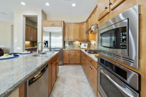 Maple cabinets