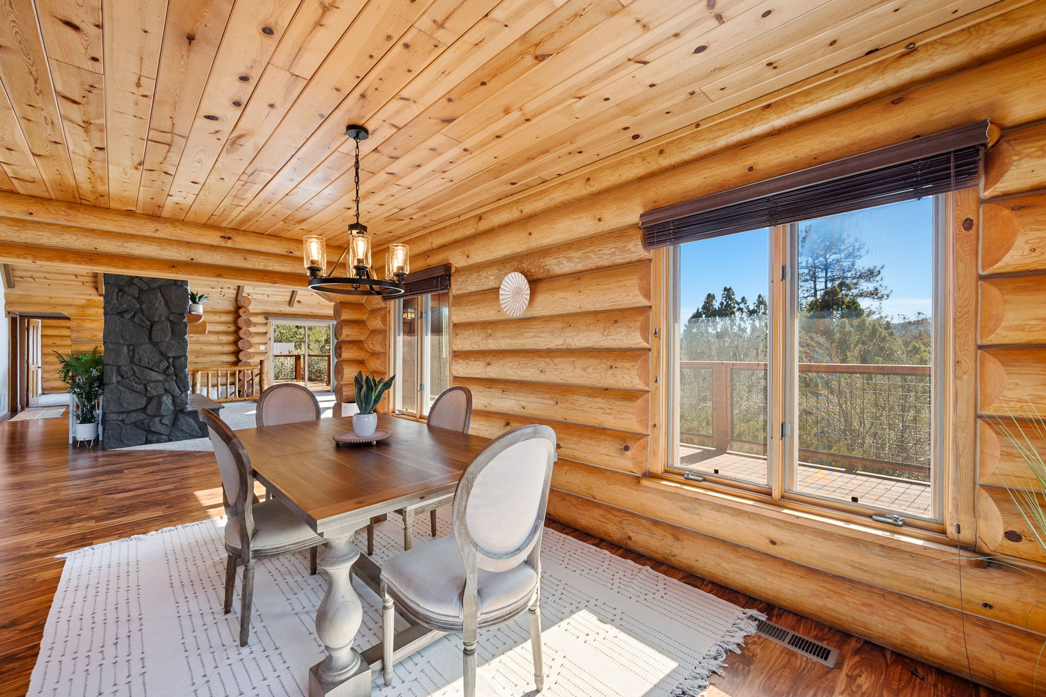Dining Room to Living Room