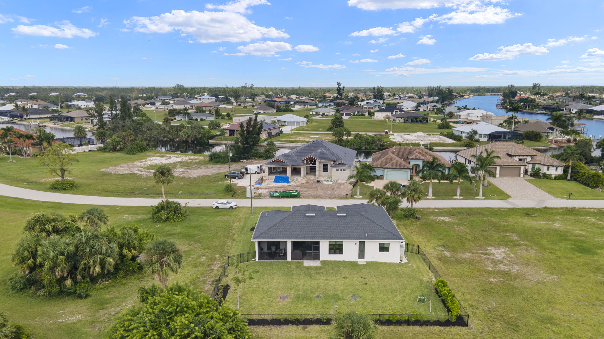 Aerial Back Exterior