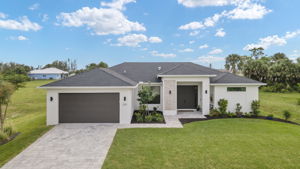 Aerial Front Exterior