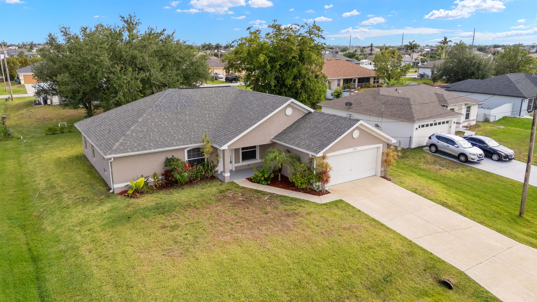 Aerial Front Exterior 2