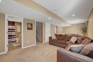 Nice Cozy Family Room on Lower level