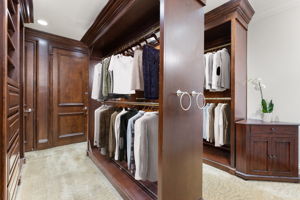 Primary Suite Walk In Closet