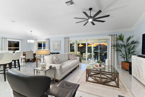 Twilight Kitchen, Dinette, and Living Room