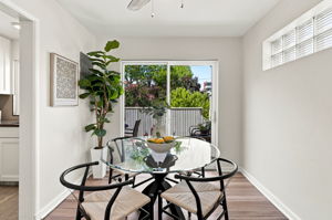 Dining room with room to entertain