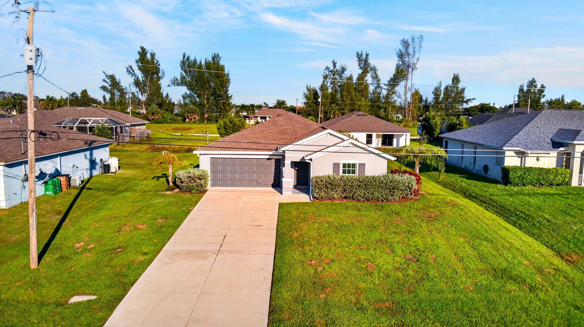 Aerial Front Exterior 1