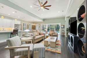 Open Concept Family  Room