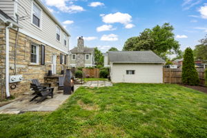 Private Fenced Back Yard, Detached Garage