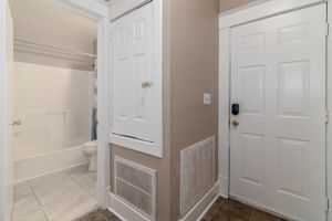 Bath/Hallway/Back Door