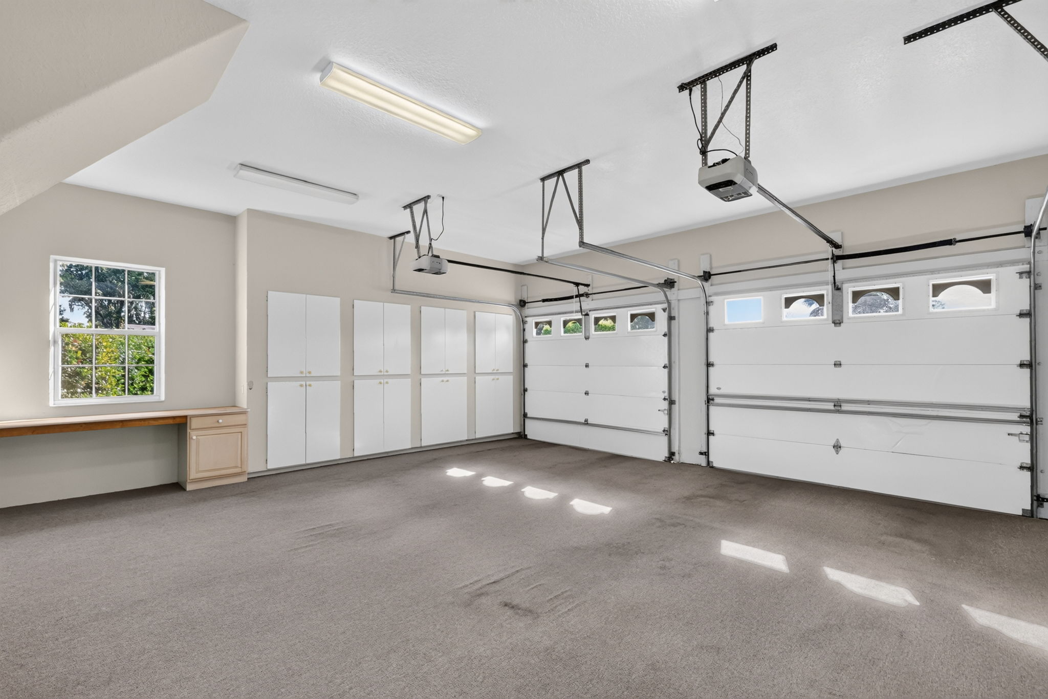 Expansive, Oversized 702sf Two-Car Garage