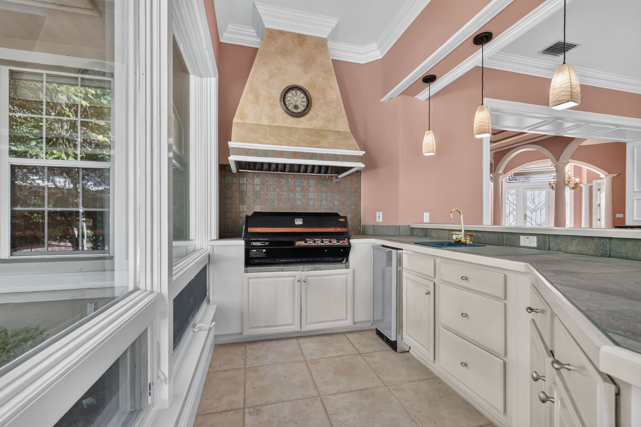 Florida Room Kitchen