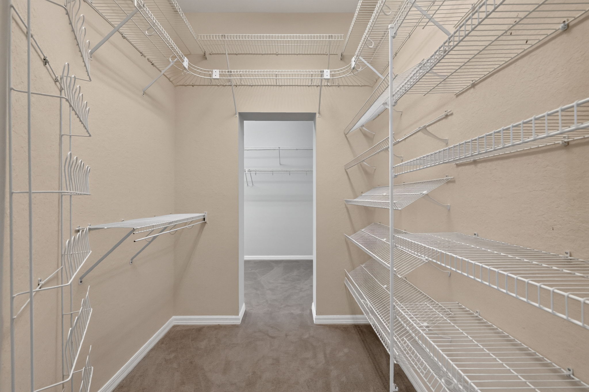Primary Bedroom Second Walk-In Closet with Extended Rear Walk-In Closet