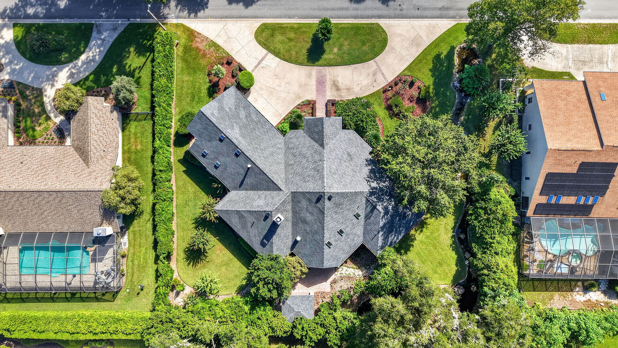 Aerial Rear Elevation
