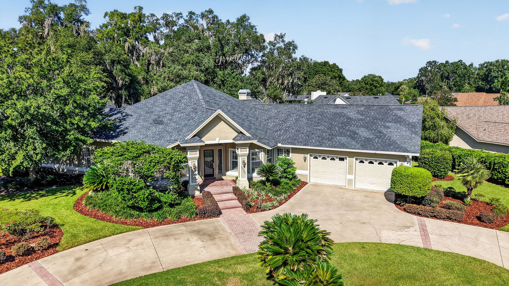 Aerial Front Elevation