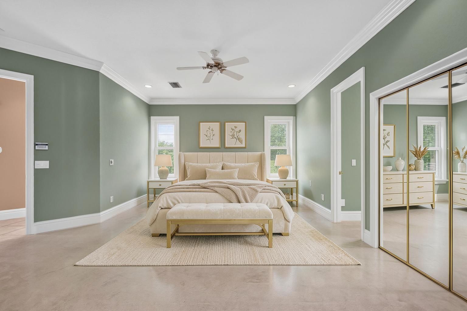 Primary Bedroom-Virtually Staged