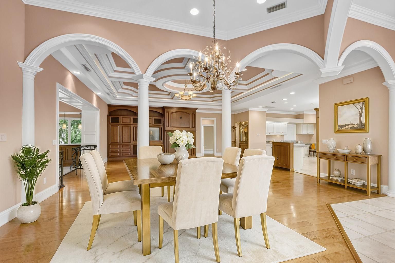 Dining Room-Virtually Staged