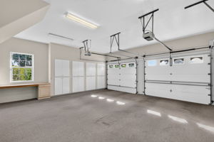 Expansive, Oversized 702sf Two-Car Garage