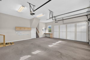 Expansive, Oversized 702sf Two-Car Garage