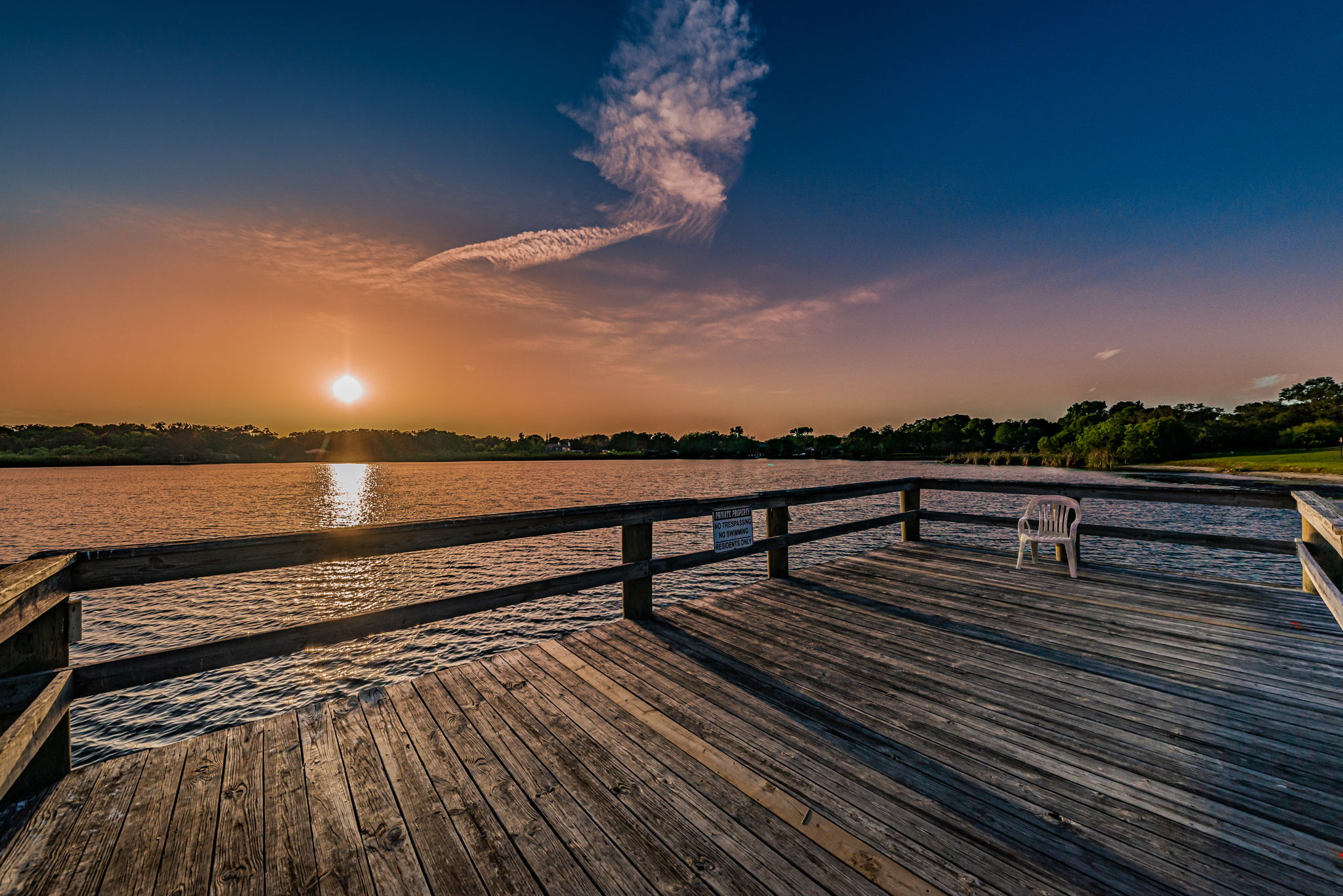 51-Community Dock Sunset