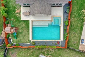 Aerial of Pool