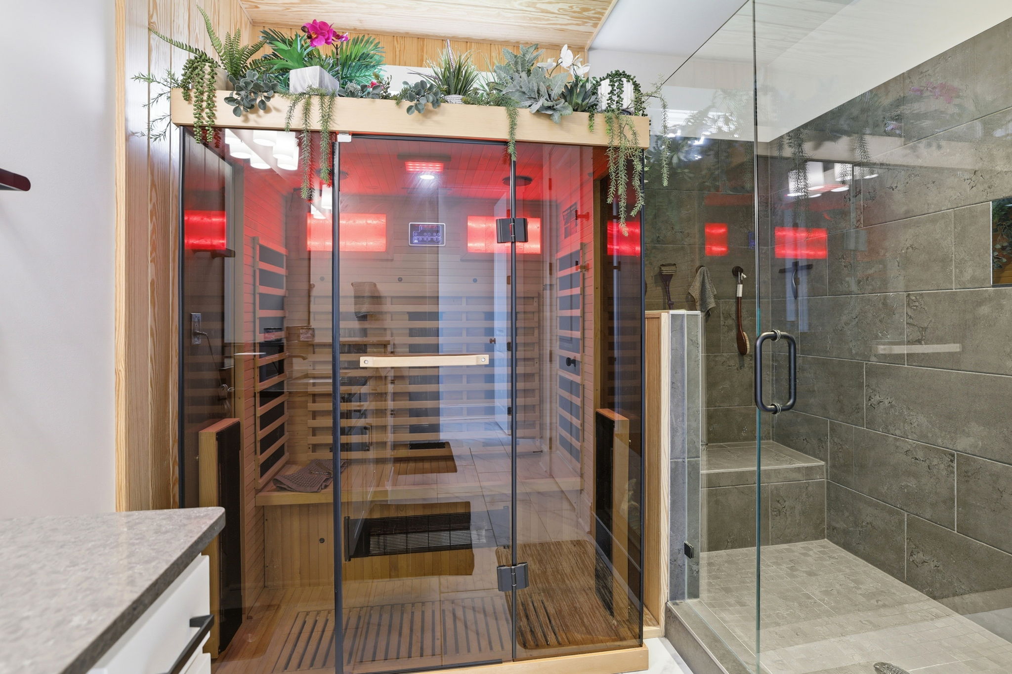 Built In Sauna