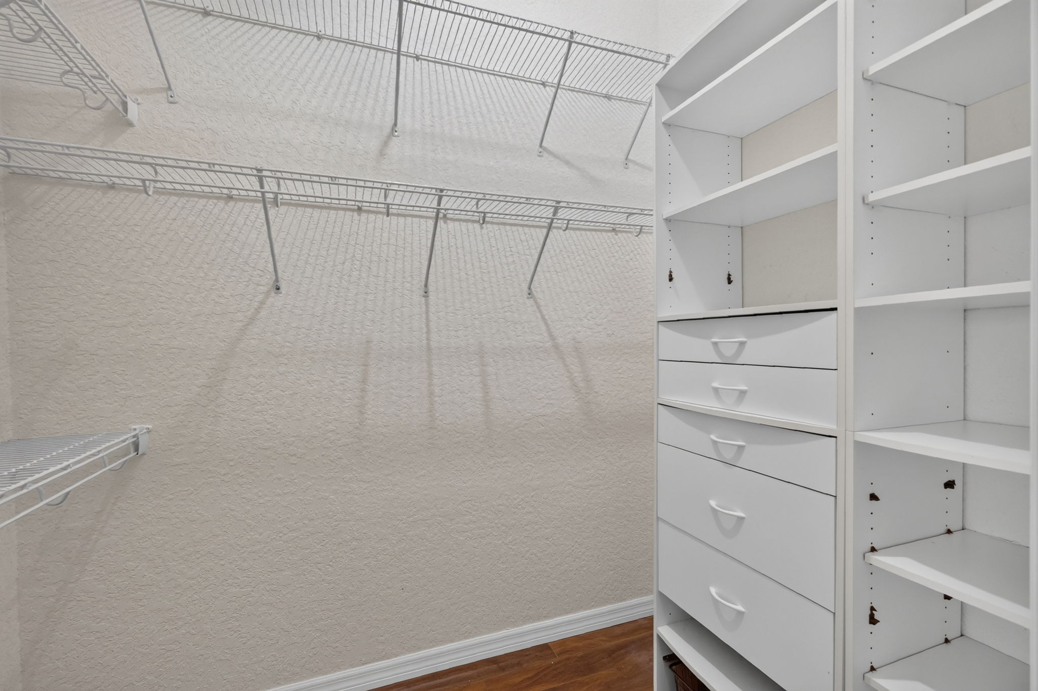 Customized First Walk-In Closet