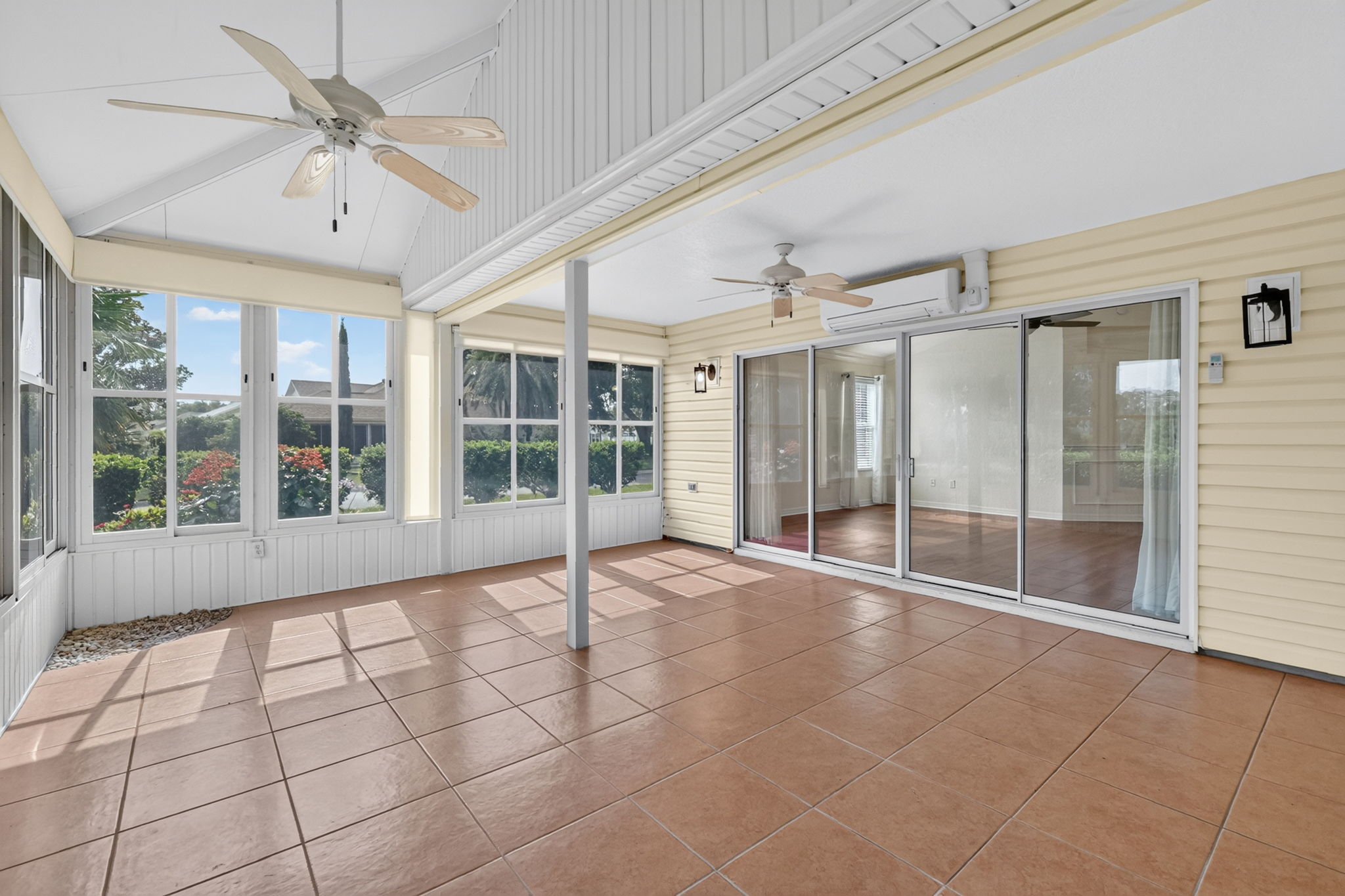 Expansive Enclosed Lanai with Mini-Split