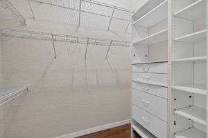 Customized First Walk-In Closet