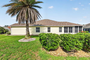 Side Elevation with PRIVACY Landscaping