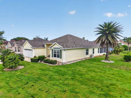 Front and Side Elevation with Large Corner Lot and ROOM FOR A POOL!
