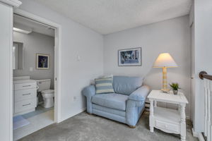 Flexible loft with direct access to the updated full bath.