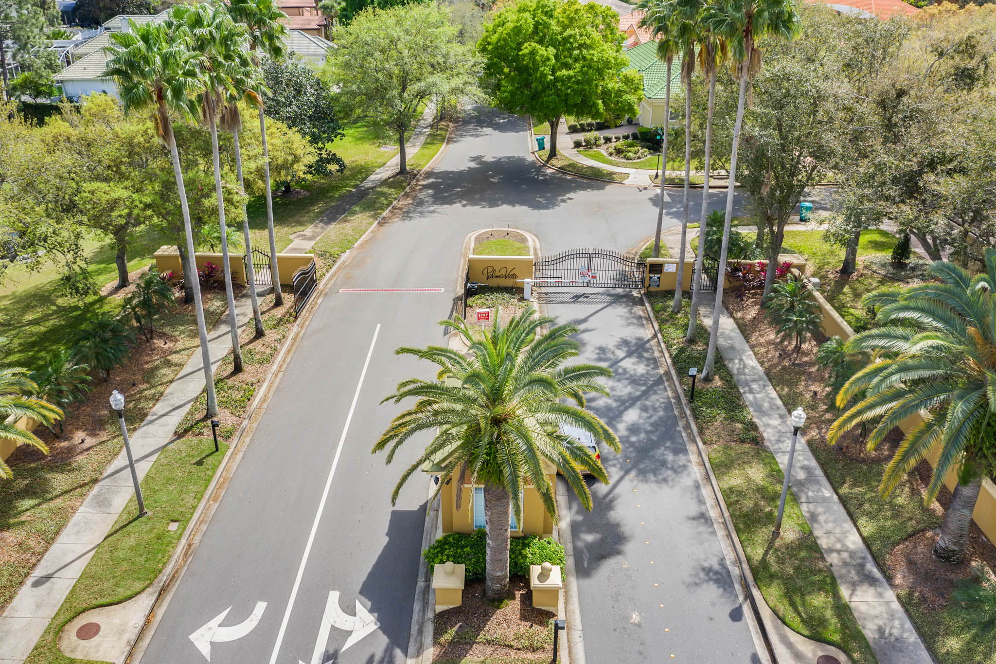 Gated Entry to Neighborhood