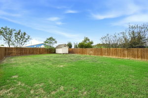 Back Yard/Shed
