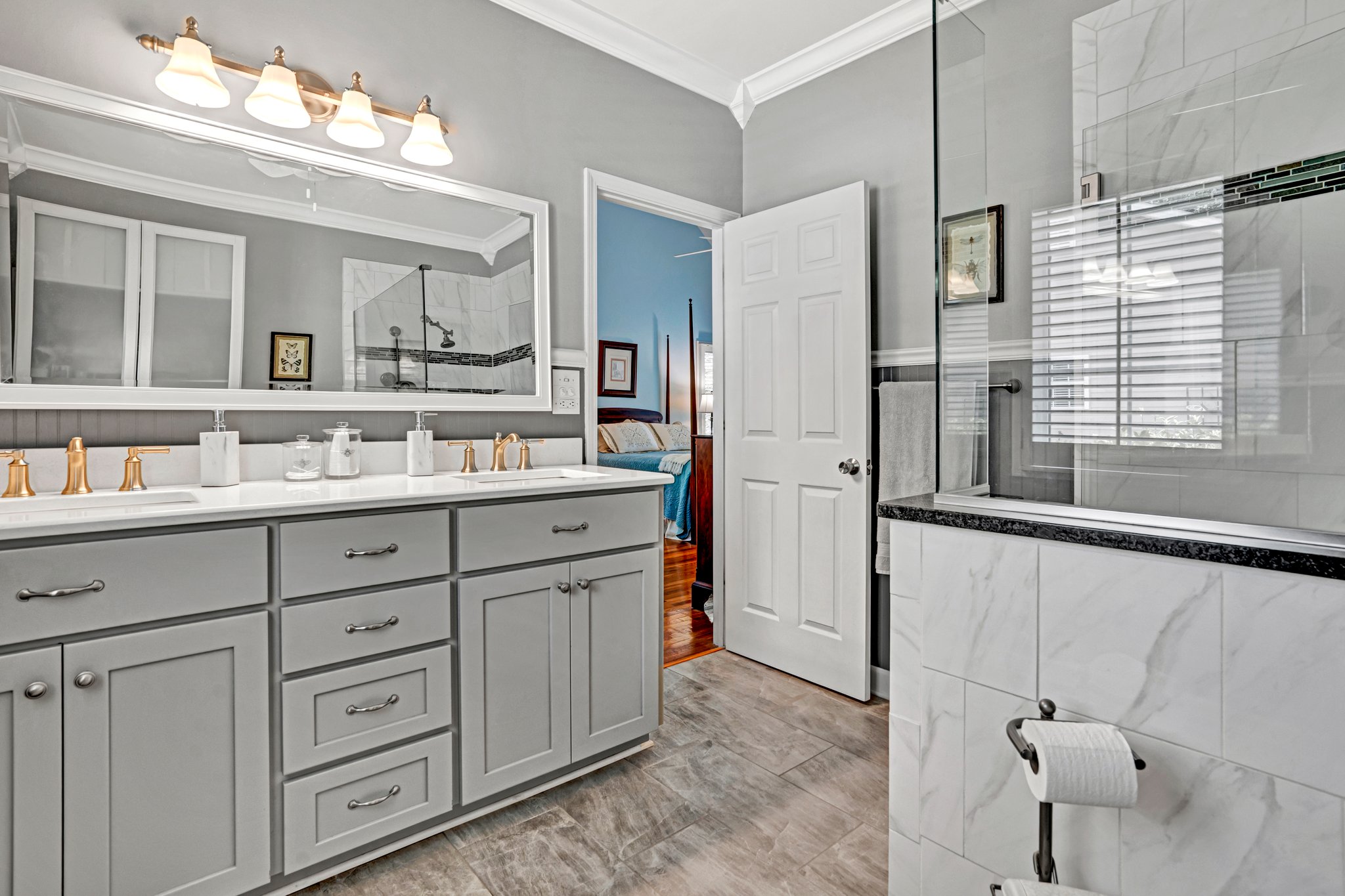 PRIMARY BATHROOM 1 - DOUBLE SINK STATION