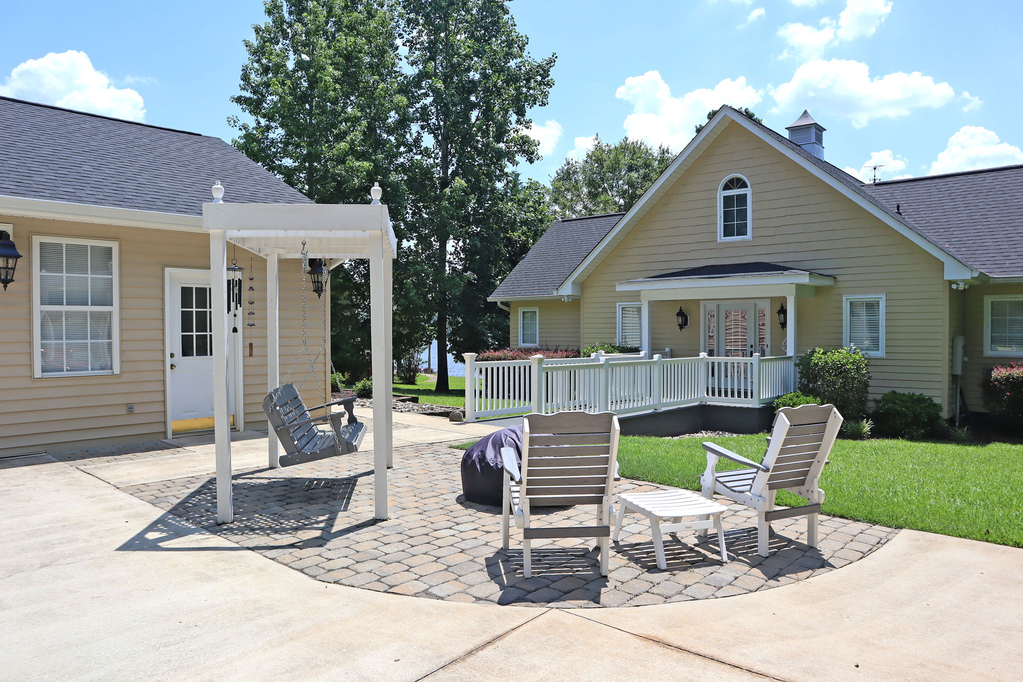 FRONT PAVER PATIO