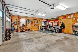 DETACHED 2-CAR GARAGE WITH STORAGE RM