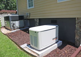 NEW WHOLE-HOUSE GENERAC GENERATOR!