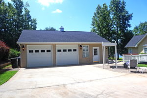 OVERSIZED TRUE 2-CAR GARAGE