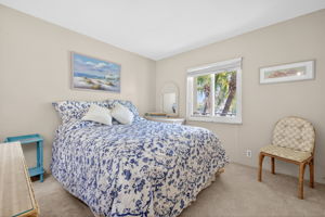 Guest Bedroom has Queen bed